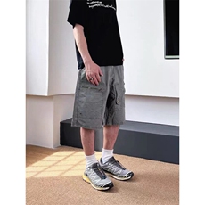 水洗复古做旧工装夏季新品拉链口袋休闲五分裤-dk636-网络图，男装牛仔裤，星座1002-2