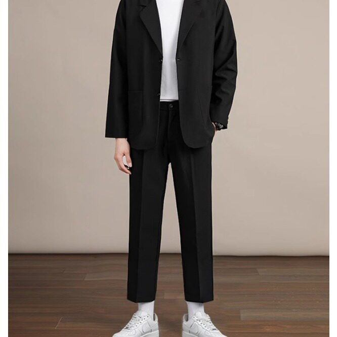 冬季宽松大码职业正装西服外套男士商务通勤修身YSTW03/P60,男装西服,星座506