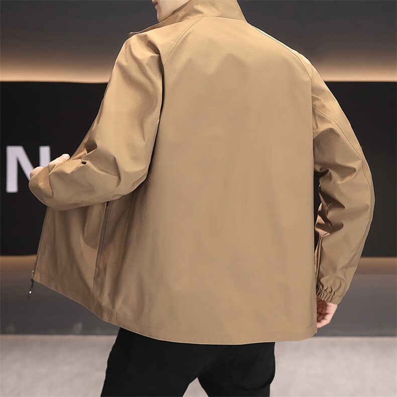 夹克男秋季立接高品质外套型男商务休闲百搭外套夹克N7935-P85,男装夹克,星座310B-3
