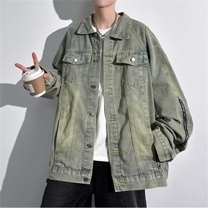 美式外套潮牌男夹克春秋新款 V501 P65图片
