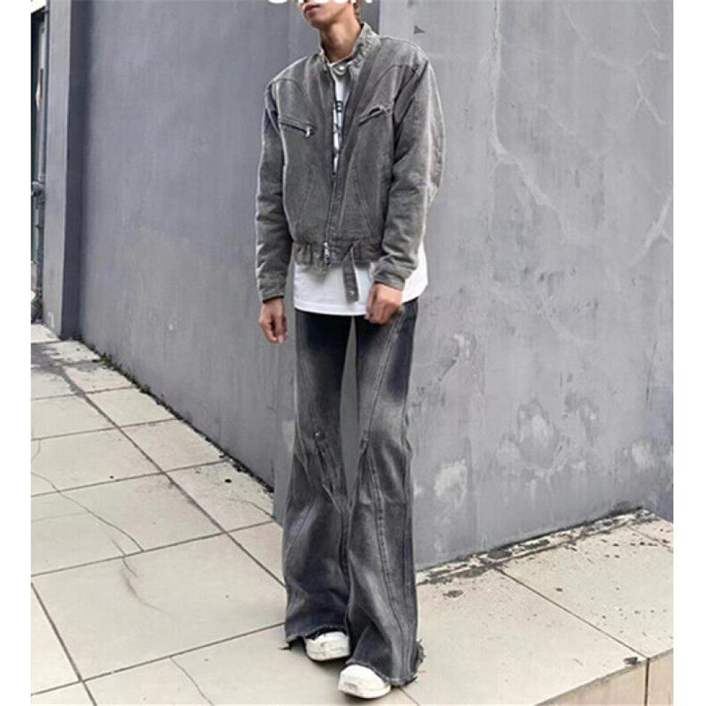 特律外套cleanfit春秋短款美式哈灵顿工装夹克棒球服潮牌JK8806,男装夹克,星座1116A（原606A-3）