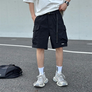 大口袋美式机能工装短裤 男宽松运动休闲裤 A329-K951-P48图片