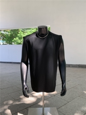 XZ809A/WWBB02/特P17重磅曼巴棉美式复古圆领背心T恤，男装背心/马甲，星座809A(原222-1)