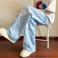 夏季新款美式机能三条杠设计感速干冰丝裤B315-K25431-特p35控68，男装休闲裤，电商B315