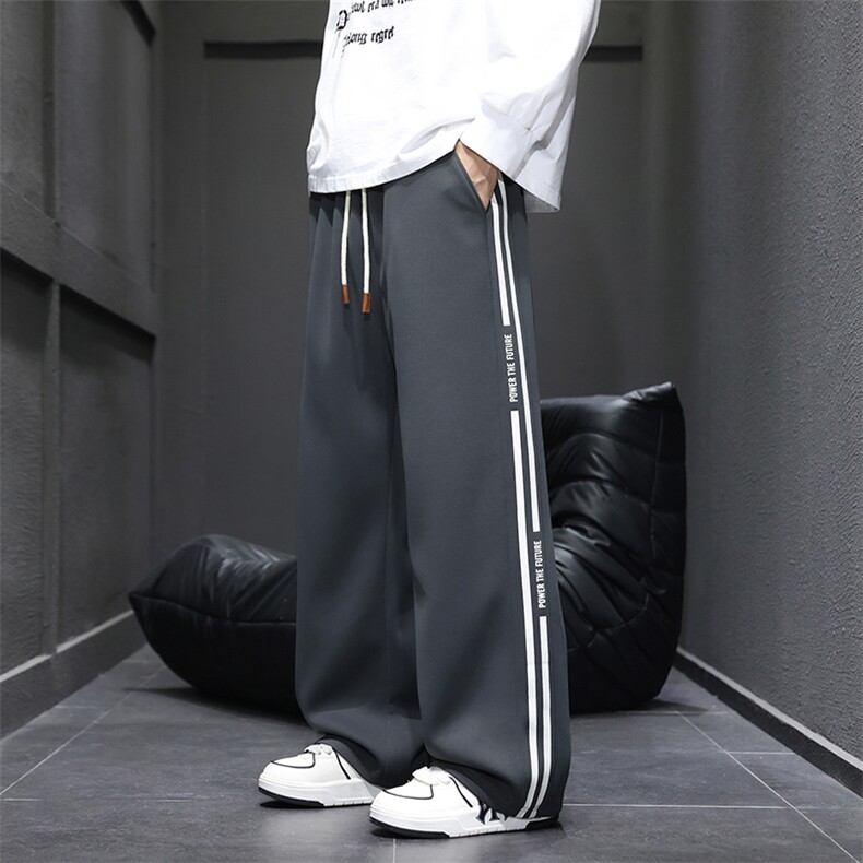 男款2026新款宽松直筒休闲长裤男青少年运动卫裤Q29167-特P32,男装休闲裤,星座610（原A335）