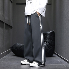 男款2026新款宽松直筒休闲长裤男青少年运动卫裤Q29167-特P32，男装休闲裤，星座610（原A335）