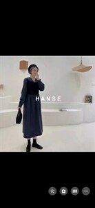 冬季加绒连衣裙美美哒l图片