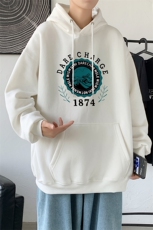 L2479P48卫衣男秋冬新款潮趣文字印花潮流休闲帅气连帽外套，男装卫衣，星座510A-1
