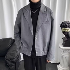 W04-P50男士时尚休闲单西外套2025秋季新款职业正装西服，男装西服，电商B323A