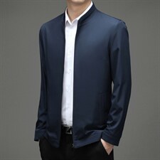 2024年春款休闲时尚高端男士外套上衣夹克P105,男装夹克,电商D223-1