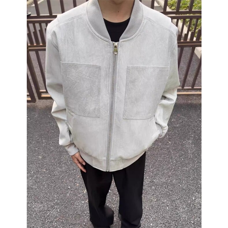 网图短款夹克潮牌棒球服外套男女同款DY195-P80量大优,男装夹克,星座1213
