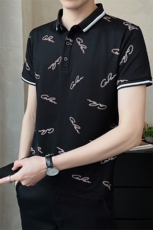 @店主风新款Polo衫男印花袖T恤男士高品质半袖男装PT07-P45，男装Polo衫，星座1207-1