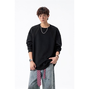 秋季新款300g华棉解构长袖卫衣男W50982特P23 W50982J加绒特P27图片