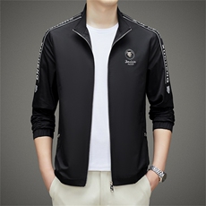 ASD6068秋季新款男士休闲长袖立领夹克时尚外套，男装夹克，电商B360