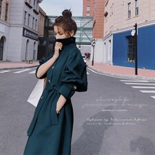 新款D17--P165新款燕麦色毛呢外套控258，女装毛呢外套，浙宝169A(原263)