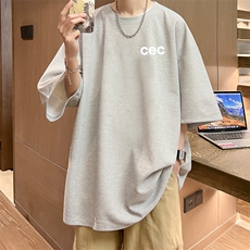 华夫格t恤男短袖男大码五分袖酒店风HT73294-P22，男装T恤，电商A040