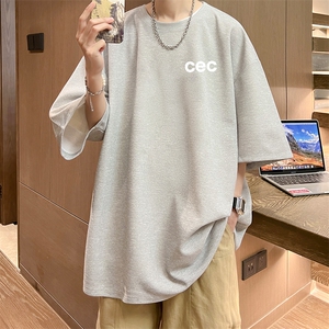 华夫格t恤男短袖男大码五分袖 酒店风 HT73294-P22图片