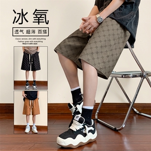 夏季新品速干五分裤时尚跑步健身运动休闲裤  DK280特批17图片