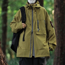 A735-P60美式机能户外冲锋衣外套男款春秋2023新款百搭休闲夹克，男装夹克，星座512-6