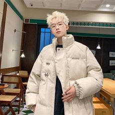 港风潮牌宽松百搭立领夹棉加厚保暖棉服男XZ213-M2388-P138控168，男装棉衣，星座213