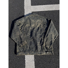 B221美式高街暗黑小众重工艺提花牛仔外套SY2434-特P70控118，男装工装外套，电商B221
