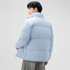 2025冬季连帽宽松面包服羽绒棉衣男士情侣加大码棉衣YY9688，男装棉衣，星座1206（原A206）