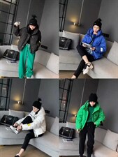 四色羽绒服，女装羽绒服，Miss-fofo