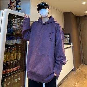 连帽卫衣麂皮绒 360克 95%聚酯纤维5%氨纶 212-2-DY108-P58图片