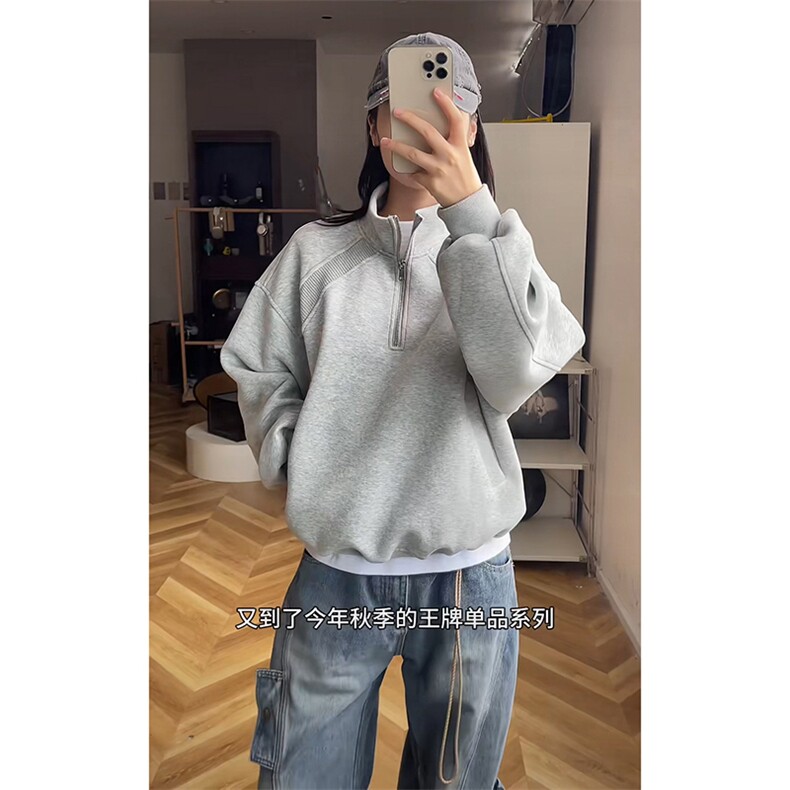 男女同款卫衣外套A58-P45,女装短外套,电商D312