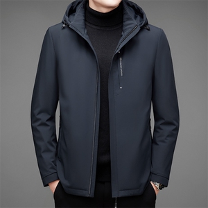 中老年羽绒服男长款灰鸭绒保暖爸爸装冬季中年外套MNSA2158-P350
