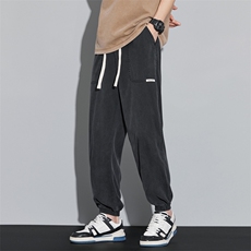 束脚垂感休闲裤男高街美式复古潮流宽松夏季新款长裤DY560-P65，男装休闲裤，电商A178-1