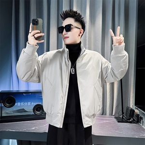 冬季新款男士立领棉衣男潮流简约棉服外套           MY8601-P148图片