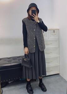 2021冬季皮毛马甲图片