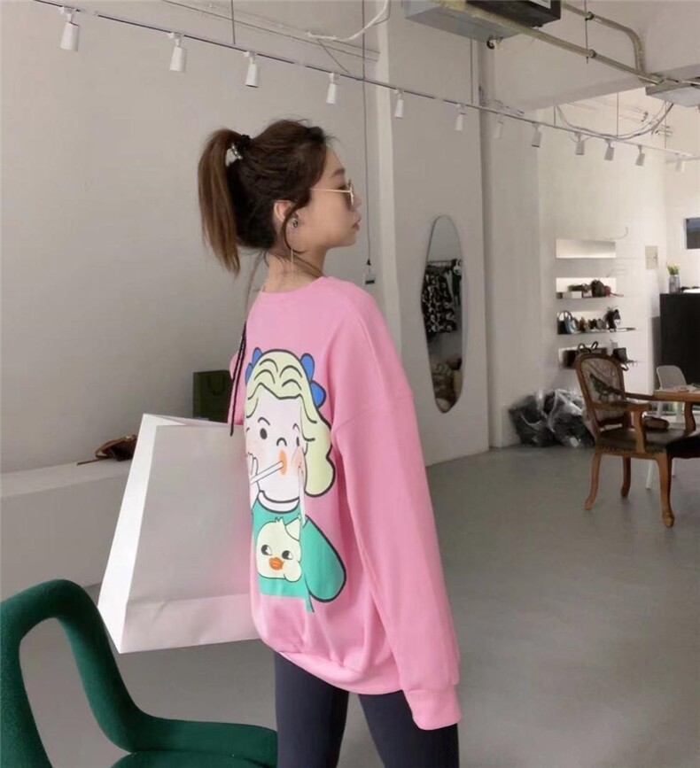 可爱女孩卫衣，女装卫衣/绒衫，寸汐