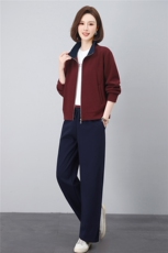 长期有货春秋2026年新款开衫卫衣中年妈妈休闲运动两件套女休闲裤，女装套装/套裙，璐依舞