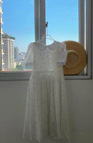 2085天丝蒲公英连衣裙，女装连衣裙，Mu Mu