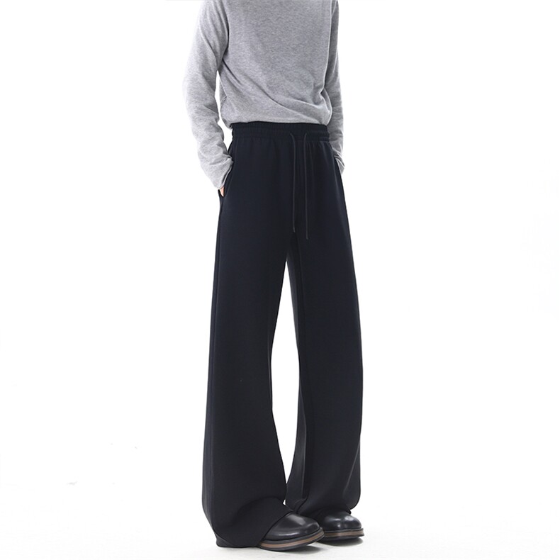 04春新款软糯丝滑空气层卫裤直筒宽松通勤神裤XZ211-1-K2608-P50，男装休闲裤，星座211-1