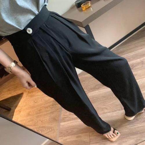 薄面料西裤，女装，TWO LAPS