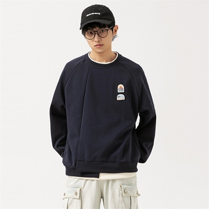 2026春季新款男装日系潮牌宽松纯色卫衣开衫休闲外套WY570-F83图片