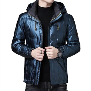 新款2023冬季羽绒服男装保暖脱卸帽外套中年爸爸装SFT91988-P280，男装羽绒服，电商B212（原钱塘6029）