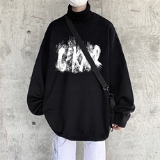 抖音供货、现货秋季冬高领毛衣宽松打底衫D223A-MG2315-特P45，男装针织衫/毛衣，电商019-1