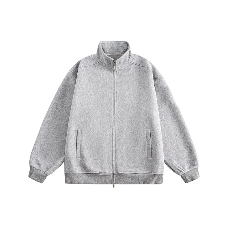 2025秋400G立领纯色开衫外套--5568,女装短外套,电商S012（CATTEE）