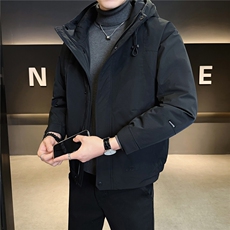 二棉B3538825P1352025灰冬季新款保暖夹克棉衣冲锋衣加厚外套，男装夹克，电商B353