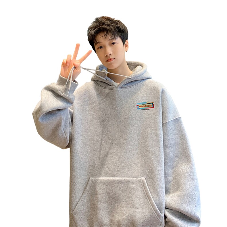 ！连帽圆领卫衣男装港风帽衫男LM191-P35,男装卫衣,电商B367
