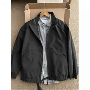 夹克男立领纯色上衣冲锋衣外套DSA157B-JK7822-P50图片