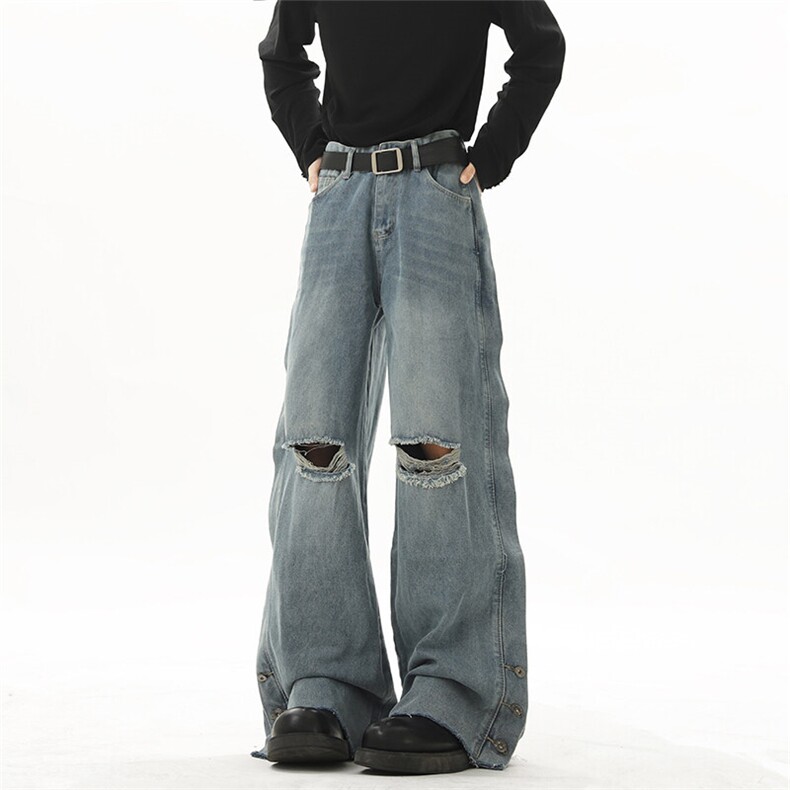 《现货主推》破洞牛仔裤GXX28-P65-控88，男装牛仔裤，电商C303