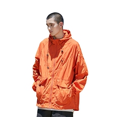 夏季连帽防晒衣潮流宽松休闲上衣A161-2350-P65，男装防晒衣，电商A161