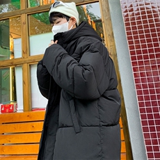 连帽棉衣男士冬季加绒加厚休闲外套面包服棉袄M02P75特批，男装棉衣，电商A157