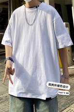 新图数据款！短袖t恤男百搭宽松潮流休闲T恤衫TC305-P25，男装T恤，星座717
