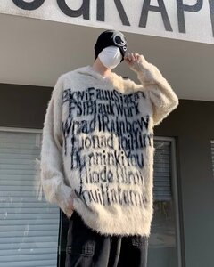 美式毛衣男慵懒风休闲针织衫 MY261 P65图片